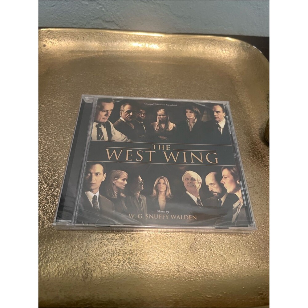 #2106**The West Wing Original Television Soundtrack CD - Black & Gold